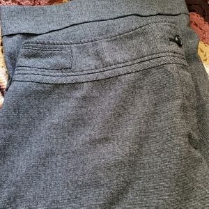 Wide leg capri pants